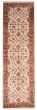 Bordered  Traditional Ivory Runner rug 20-ft-runner Indian Hand-knotted 373879