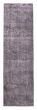 Overdyed  Transitional Grey Runner rug 9-ft-runner Turkish Hand-knotted 378408