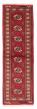 Bordered  Tribal Red Runner rug 6-ft-runner Persian Hand-knotted 382584