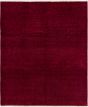 Casual  Transitional Red Area rug 6x9 Indian Hand-knotted 280560
