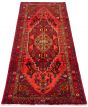 Bordered  Traditional Red Area rug 4x6 Persian Hand-knotted 303227