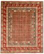 Tribal Red Area rug 6x9 Indian Hand-knotted 313423