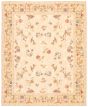Bordered  Traditional Brown Area rug 6x9 Chinese Needlepoint 368088