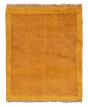 Gabbeh  Tribal Brown Area rug 3x5 Indian Hand-knotted 369230