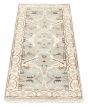 Indian Royal Oushak 2'6" x 6'0" Hand-knotted Wool Rug 
