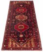Persian Style 3'6" x 10'4" Hand-knotted Wool Rug 