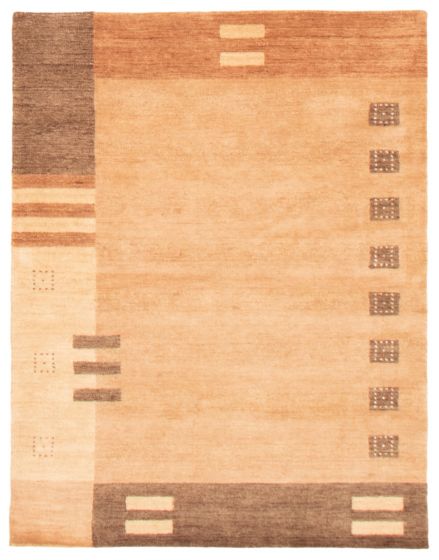 Casual  Tribal Brown Area rug 3x5 Indian Hand Loomed 364793