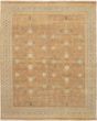 Bohemian  Traditional Brown Area rug 6x9 Indian Hand-knotted 271602