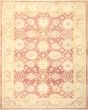 Bordered  Floral Red Area rug 9x12 Turkish Hand-knotted 281267