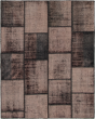 Casual  Transitional Black Area rug 5x8 Turkish Hand-knotted 296123