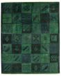 Casual  Transitional Green Area rug 6x9 Pakistani Hand-knotted 337785