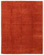 Gabbeh  Tribal Orange Area rug 9x12 Indian Hand Loomed 368557