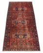 Persian Style 3'2" x 9'5" Hand-knotted Wool Rug 