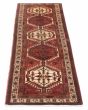 Persian Style 3'5" x 11'2" Hand-knotted Wool Rug 