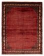 Traditional  Tribal Red Area rug 4x6 Turkish Hand-knotted 394085
