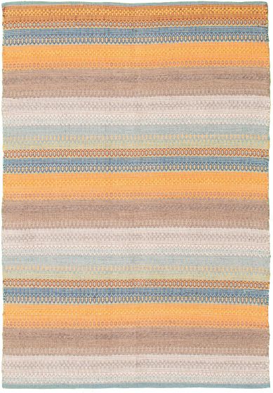 Flat-weaves & Kilims  Transitional Blue Area rug 3x5 Turkish Flat-weave 339302