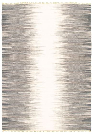 Flat-weaves & Kilims  Transitional Grey Area rug 5x8 Turkish Flat-weave 344436