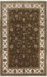 Traditional Green Area rug 5x8 Indian Hand-knotted 191152