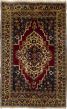 Traditional Red Area rug Unique Turkish Hand-knotted 232889