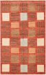 Casual  Transitional Brown Area rug 5x8 Afghan Hand-knotted 299226