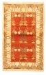 Bordered  Transitional Brown Area rug 3x5 Pakistani Hand-knotted 331249