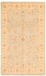 Bordered  Traditional Grey Area rug 6x9 Afghan Hand-knotted 331631