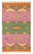 Flat-weaves & Kilims  Tribal Purple Area rug 3x5 Turkish Flat-weave 345946
