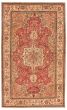 Bordered  Traditional Red Area rug Unique Turkish Hand-knotted 347515