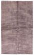 Casual  Transitional Purple Area rug 5x8 Nepal Hand-knotted 349588