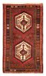 Bordered  Traditional Red Area rug 3x5 Persian Hand-knotted 371112