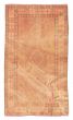 Bordered  Vintage/Distressed Brown Area rug 3x5 Turkish Hand-knotted 378073