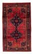 Bordered  Tribal Red Area rug 5x8 Persian Hand-knotted 383770