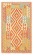 Flat-weaves & Kilims  Geometric Red Area rug 3x5 Turkish Flat-Weave 389454