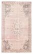 Vintage Pink Area rug 3x5 Turkish Hand-knotted 392092