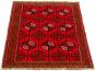 Bordered  Tribal Red Area rug 3x5 Afghan Hand-knotted 321667