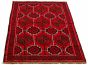 Afghan Akhjah 3'6" x 5'3" Hand-knotted Wool Rug 