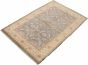 Indian Royal Ushak 6'2" x 8'10" Hand-knotted Wool Grey Rug