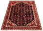 Persian Revival 4'10" x 7'3" Hand-knotted Wool Rug 