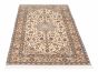 Persian Kashan 4'11" x 8'4" Hand-knotted Wool Rug 