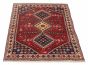 Persian Yalameh 3'4" x 4'9" Hand-knotted Wool Rug 