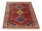 Persian Yalameh 3'3" x 4'11" Hand-knotted Wool Rug 