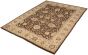 Indian Chobi Twisted 10'10" x 14'10" Hand-knotted Wool Rug 