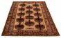 Bordered  Tribal  Area rug 6x9 Afghan Hand-knotted 326711
