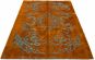 Turkish Color Transition 7'0" x 10'7" Hand-knotted Wool Orange Rug