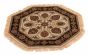 Indian Sultanabad 3'1" x 3'1" Hand-knotted Wool Rug 