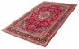 Persian Sabzevar 6'4" x 9'8" Hand-knotted Wool Rug 