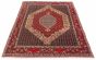 Persian Senneh 6'8" x 9'8" Hand-knotted Wool Rug 