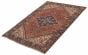 Persian Style 4'7" x 6'11" Hand-knotted Wool Rug 