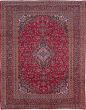 Vintage Red Area rug 9x12 Persian Hand-knotted 226208