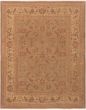 Bordered  Traditional Green Area rug 6x9 Chinese Flat-weave 284963